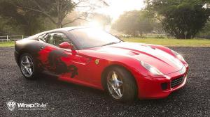 Ferrari 599 GTB by WrapStyle 2017 года